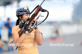 24.07.2024, Premanon, France (FRA): Camille Bened (FRA) - Biathlon summer training, Premanon (FRA). www.nordicfocus.com. © Manzoni/NordicFocus. Every downloaded picture is fee-liable.