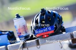 20.05.2024, Lenzerheide, Switzerland (SUI): Event Feature: Helmet - Biathlon summer training, Lenzerheide (SUI). www.nordicfocus.com. © Manzoni/NordicFocus. Every downloaded picture is fee-liable.