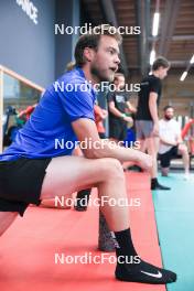 23.07.2024, Premanon, France (FRA): Antonin Guigonnat (FRA) - Biathlon summer training, Premanon (FRA). www.nordicfocus.com. © Manzoni/NordicFocus. Every downloaded picture is fee-liable.