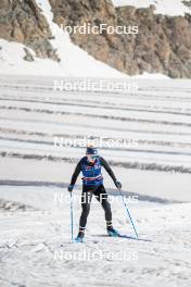 19.06.2024, Tignes, France (FRA): Sophie Chauveau (FRA) - Biathlon summer training, Tignes (FRA). www.nordicfocus.com. © Authamayou/NordicFocus. Every downloaded picture is fee-liable.