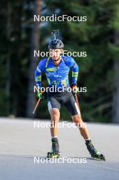 12.10.2024, Ramsau am Dachstein, Austria (AUT): Dmytro Pidruchnyi (UKR) - Biathlon summer training, Ramsau am Dachstein (AUT). www.nordicfocus.com. © Manzoni/NordicFocus. Every downloaded picture is fee-liable.