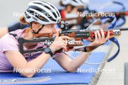 05.09.2024, Lenzerheide, Switzerland (SUI): Maren Kirkeeide (NOR) - Biathlon summer training, Lenzerheide (SUI). www.nordicfocus.com. © Manzoni/NordicFocus. Every downloaded picture is fee-liable.