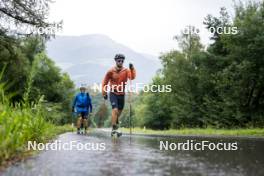 26.08.2024, Martell, Italy (ITA): Patrick Braunhofer (ITA) - Biathlon summer training, Martell (ITA). www.nordicfocus.com. © Vanzetta/NordicFocus. Every downloaded picture is fee-liable.