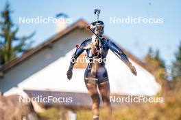 29.09.2024, Lavaze, Italy (ITA): Hannah Auchentaller (ITA) - Biathlon summer training, Lavaze (ITA). www.nordicfocus.com. © Barbieri/NordicFocus. Every downloaded picture is fee-liable.