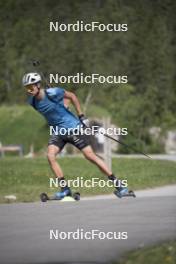 18.06.2024, Correncon-en-Vercors, France (FRA): Eric Perrot (FRA) - Biathlon summer training, Correncon-en-Vercors (FRA). www.nordicfocus.com. © Joly/NordicFocus. Every downloaded picture is fee-liable.