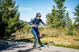 29.09.2024, Lavaze, Italy (ITA): Beatrice Trabucchi (ITA) - Biathlon summer training, Lavaze (ITA). www.nordicfocus.com. © Barbieri/NordicFocus. Every downloaded picture is fee-liable.