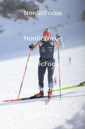 14.10.2024, Ramsau am Dachstein, Austria (AUT): Elisa Gasparin (SUI) - Biathlon summer training, Dachsteinglacier, Ramsau am Dachstein (AUT). www.nordicfocus.com. © Manzoni/NordicFocus. Every downloaded picture is fee-liable.