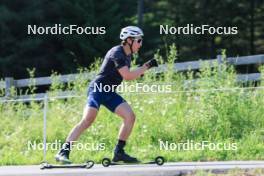 18.07.2024, Lenzerheide, Switzerland (SUI): Bjorn Westervelt (USA) - Biathlon summer training, Lenzerheide (SUI). www.nordicfocus.com. © Manzoni/NordicFocus. Every downloaded picture is fee-liable.