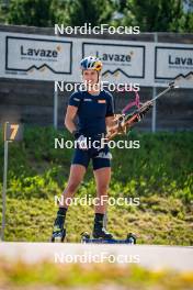 31.07.2024, Lavaze, Italy (ITA): Anna Gandler (AUT) - Biathlon summer training, Lavaze (ITA). www.nordicfocus.com. © Barbieri/NordicFocus. Every downloaded picture is fee-liable.