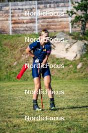 31.07.2024, Lavaze, Italy (ITA): Anna Gandler (AUT) - Biathlon summer training, Lavaze (ITA). www.nordicfocus.com. © Barbieri/NordicFocus. Every downloaded picture is fee-liable.