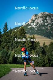 29.09.2024, Lavaze, Italy (ITA): Lisa Vittozzi (ITA) - Biathlon summer training, Lavaze (ITA). www.nordicfocus.com. © Barbieri/NordicFocus. Every downloaded picture is fee-liable.