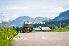 28.06.2024, Lavaze, Italy (ITA): Karoline Offigstad  Knotten (NOR) - Biathlon summer training, Lavaze (ITA). www.nordicfocus.com. © Barbieri/NordicFocus. Every downloaded picture is fee-liable.