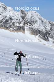 12.10.2024, Ramsau am Dachstein, Austria (AUT): Jeanne Richard (FRA) - Biathlon summer training, Dachsteinglacier, Ramsau am Dachstein (AUT). www.nordicfocus.com. © Manzoni/NordicFocus. Every downloaded picture is fee-liable.