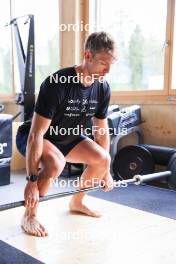 16.09.2024, Lenzerheide, Switzerland (SUI): Emilien Claude (FRA) - Biathlon summer training, Lenzerheide (SUI). www.nordicfocus.com. © Manzoni/NordicFocus. Every downloaded picture is fee-liable.