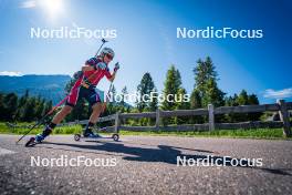 28.06.2024, Lavaze, Italy (ITA): Ingrid Landmark Tandrevold (NOR) - Biathlon summer training, Lavaze (ITA). www.nordicfocus.com. © Barbieri/NordicFocus. Every downloaded picture is fee-liable.