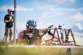 06.08.2024, Lavaze, Italy (ITA): Dunja Zdouc (AUT) - Biathlon summer training, Lavaze (ITA). www.nordicfocus.com. © Barbieri/NordicFocus. Every downloaded picture is fee-liable.