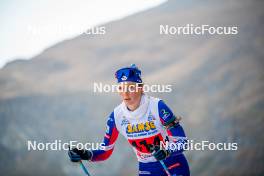 07.11.2024, Bessans, France (FRA): Lisa Siberchicot (FRA) - Biathlon summer training, Bessans (FRA). www.nordicfocus.com. © Authamayou/NordicFocus. Every downloaded picture is fee-liable.