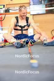 02.07.2024, Premanon, France (FRA): Emilien Jacquelin (FRA) - Biathlon summer training, Premanon (FRA). www.nordicfocus.com. © Manzoni/NordicFocus. Every downloaded picture is fee-liable.