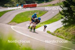 06.06.2024, Lavaze, Italy (ITA): Malte Stefansson (SWE) - Biathlon summer training, Lavaze (ITA). www.nordicfocus.com. © Barbieri/NordicFocus. Every downloaded picture is fee-liable.