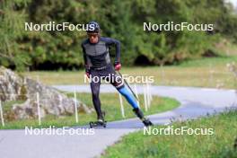 10.09.2024, Lenzerheide, Switzerland (SUI): Arnaud Du Pasquier (SUI) - Biathlon summer training, Lenzerheide (SUI). www.nordicfocus.com. © Manzoni/NordicFocus. Every downloaded picture is fee-liable.