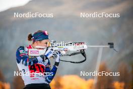 07.11.2024, Bessans, France (FRA): Paula Botet (FRA) - Biathlon summer training, Bessans (FRA). www.nordicfocus.com. © Authamayou/NordicFocus. Every downloaded picture is fee-liable.