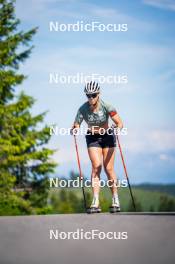 28.06.2024, Lavaze, Italy (ITA): Karoline Offigstad  Knotten (NOR) - Biathlon summer training, Lavaze (ITA). www.nordicfocus.com. © Barbieri/NordicFocus. Every downloaded picture is fee-liable.