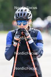 10.09.2024, Lenzerheide, Switzerland (SUI): Aita Gasparin (SUI) - Biathlon summer training, Lenzerheide (SUI). www.nordicfocus.com. © Manzoni/NordicFocus. Every downloaded picture is fee-liable.