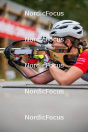 20.09.2024, Font-Romeu, France (FRA): Lotte Lie (BEL) - Biathlon summer training, Font-Romeu (FRA). www.nordicfocus.com. © Authamayou/NordicFocus. Every downloaded picture is fee-liable.