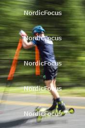 26.08.2024, Martell, Italy (ITA): Lukas Hofer (ITA) - Biathlon summer training, Martell (ITA). www.nordicfocus.com. © Vanzetta/NordicFocus. Every downloaded picture is fee-liable.