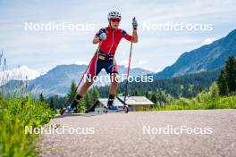 28.06.2024, Lavaze, Italy (ITA): Ingrid Landmark Tandrevold (NOR) - Biathlon summer training, Lavaze (ITA). www.nordicfocus.com. © Barbieri/NordicFocus. Every downloaded picture is fee-liable.