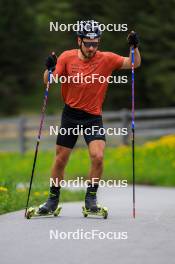 20.05.2024, Lenzerheide, Switzerland (SUI): Joscha Burkhalter (SUI) - Biathlon summer training, Lenzerheide (SUI). www.nordicfocus.com. © Manzoni/NordicFocus. Every downloaded picture is fee-liable.