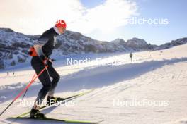 14.10.2024, Ramsau am Dachstein, Austria (AUT): Matthias Riebli (SUI) - Biathlon summer training, Dachsteinglacier, Ramsau am Dachstein (AUT). www.nordicfocus.com. © Manzoni/NordicFocus. Every downloaded picture is fee-liable.