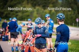 15.06.2024, Lavaze, Italy (ITA): Sara Andersson (SWE) - Biathlon summer training, Lavaze (ITA). www.nordicfocus.com. © Barbieri/NordicFocus. Every downloaded picture is fee-liable.