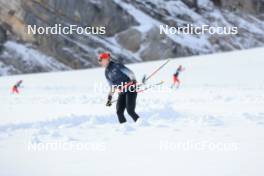 14.10.2024, Ramsau am Dachstein, Austria (AUT): Lydia Hiernickel (SUI) - Biathlon summer training, Dachsteinglacier, Ramsau am Dachstein (AUT). www.nordicfocus.com. © Manzoni/NordicFocus. Every downloaded picture is fee-liable.