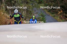 11.10.2024, Ramsau am Dachstein, Austria (AUT): Gerhard Urain (AUT), Fischer - Biathlon summer training, Dachsteinglacier, Ramsau am Dachstein (AUT). www.nordicfocus.com. © Manzoni/NordicFocus. Every downloaded picture is fee-liable.