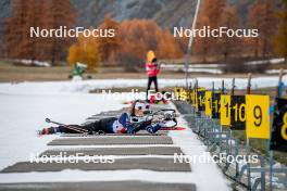 09.11.2024, Bessans, France (FRA): Lou-Anne Dupont Ballet-Baz (FRA) - Biathlon summer training, Bessans (FRA). www.nordicfocus.com. © Authamayou/NordicFocus. Every downloaded picture is fee-liable.