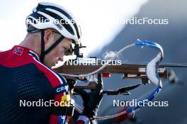 22.10.2024, Lavaze, Italy (ITA): Tarjei Boe (NOR) - Biathlon summer training, Lavaze (ITA). www.nordicfocus.com. © Vanzetta/NordicFocus. Every downloaded picture is fee-liable.