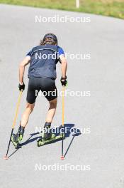 15.07.2024, Lenzerheide, Switzerland (SUI): Jeremy Finello (SUI) - Biathlon summer training, Lenzerheide (SUI). www.nordicfocus.com. © Manzoni/NordicFocus. Every downloaded picture is fee-liable.