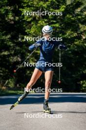 29.09.2024, Lavaze, Italy (ITA): Hannah Auchentaller (ITA) - Biathlon summer training, Lavaze (ITA). www.nordicfocus.com. © Barbieri/NordicFocus. Every downloaded picture is fee-liable.