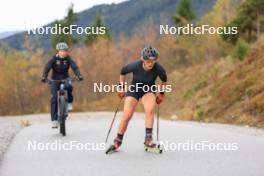 13.10.2024, Ramsau am Dachstein, Austria (AUT): Lea Meier (SUI) - Biathlon summer training, Ramsau am Dachstein (AUT). www.nordicfocus.com. © Manzoni/NordicFocus. Every downloaded picture is fee-liable.