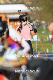 15.09.2024, Lenzerheide, Switzerland (SUI): Julia Simon (FRA) - Sommer Nordic Event 2024, Sommer Biathlon Cup, Lenzerheide (SUI). www.nordicfocus.com. © Manzoni/NordicFocus. Every downloaded picture is fee-liable.