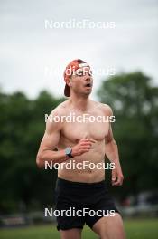 15.06.2024, Grenoble, France (FRA): Emilien Jacquelin (FRA) - Biathlon summer training, Grenoble (FRA). www.nordicfocus.com. © Joly/NordicFocus. Every downloaded picture is fee-liable.