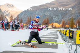 09.11.2024, Bessans, France (FRA): Justine Braisaz-Bouchet (FRA) - Biathlon summer training, Bessans (FRA). www.nordicfocus.com. © Authamayou/NordicFocus. Every downloaded picture is fee-liable.