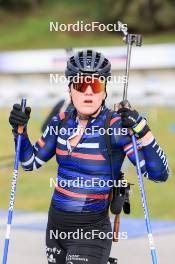 15.09.2024, Lenzerheide, Switzerland (SUI): Sophie Chauveau (FRA) - Sommer Nordic Event 2024, Sommer Biathlon Cup, Lenzerheide (SUI). www.nordicfocus.com. © Manzoni/NordicFocus. Every downloaded picture is fee-liable.