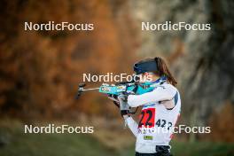 09.11.2024, Bessans, France (FRA): Voldiya Galmace-Paulin (FRA) - Biathlon summer training, Bessans (FRA). www.nordicfocus.com. © Authamayou/NordicFocus. Every downloaded picture is fee-liable.