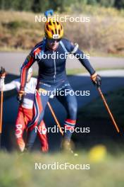 22.10.2024, Lavaze, Italy (ITA): Johannes Thingnes Boe (NOR) - Biathlon summer training, Lavaze (ITA). www.nordicfocus.com. © Vanzetta/NordicFocus. Every downloaded picture is fee-liable.