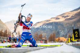 09.11.2024, Bessans, France (FRA): Oceane Michelon (FRA) - Biathlon summer training, Bessans (FRA). www.nordicfocus.com. © Authamayou/NordicFocus. Every downloaded picture is fee-liable.