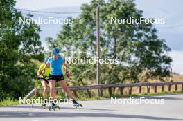 02.09.2024, Font-Romeu, France (FRA): Elvira Oeberg (SWE) - Biathlon summer training, Font-Romeu (FRA). www.nordicfocus.com. © Authamayou/NordicFocus. Every downloaded picture is fee-liable.