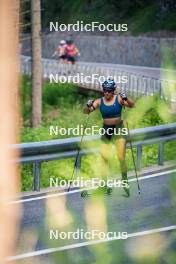 06.08.2024, Lavaze, Italy (ITA): Dunja Zdouc (AUT) - Biathlon summer training, Lavaze (ITA). www.nordicfocus.com. © Barbieri/NordicFocus. Every downloaded picture is fee-liable.