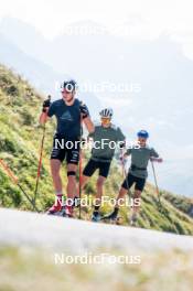 28.08.2024, Bessans, France (FRA): Emilien Jacquelin (FRA) - Biathlon summer training, Bessans (FRA). www.nordicfocus.com. © Authamayou/NordicFocus. Every downloaded picture is fee-liable.